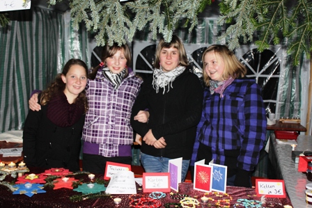 Weihnachtsmarkt auf dem Krone-Areal mit schulischer Beteiligung